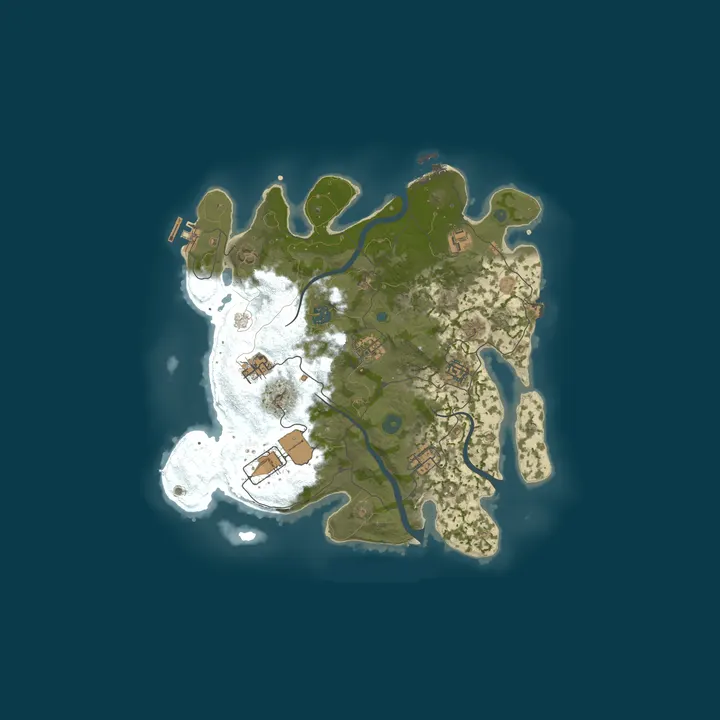 Map of Goobers No Fly Zone - 2x QUAD Weekly | Noob Friendly / Low Pop