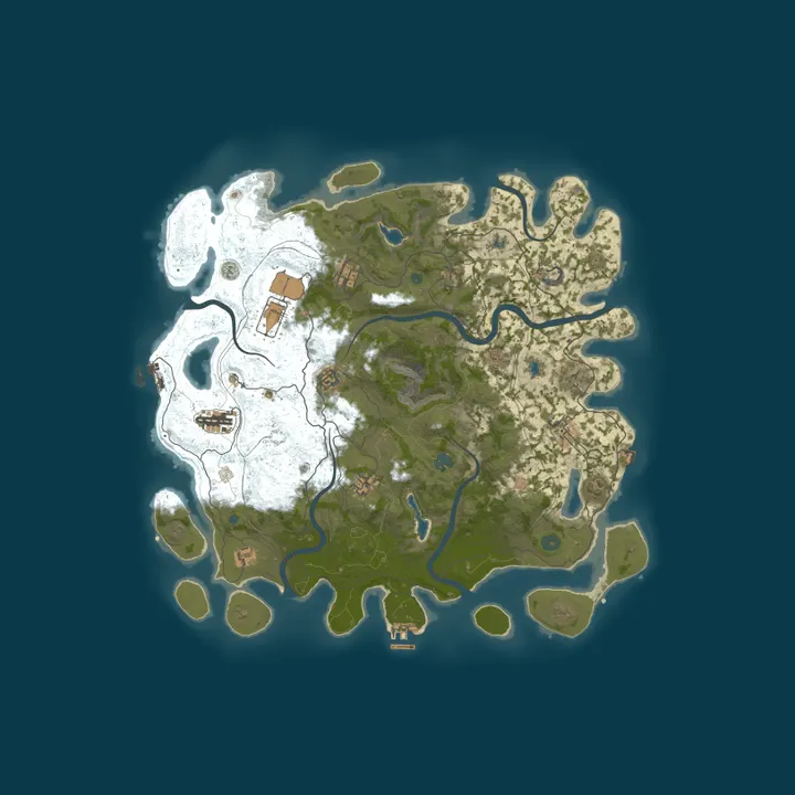 Map of My Apex Rust Server