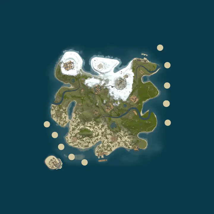 Map of Beans Wild Ride | PVE | Raidable Bases (PVP) | ZLevels