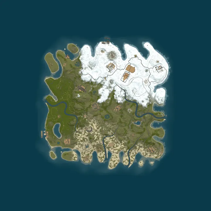 Map of KGN- Deadlands| 2X | Kits | Grand Opening