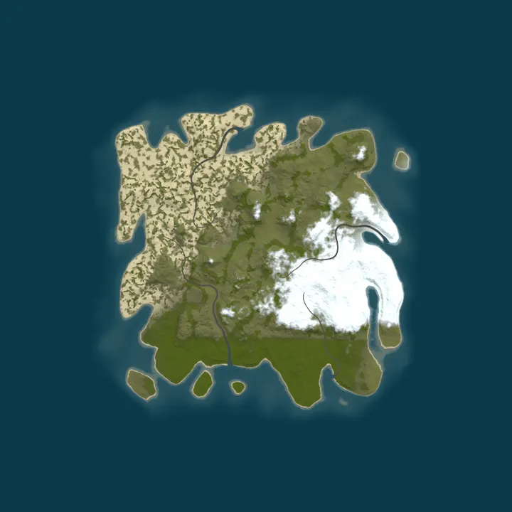 Map of XESSIVEMINDS | 10X | HUNTERS PARADISE