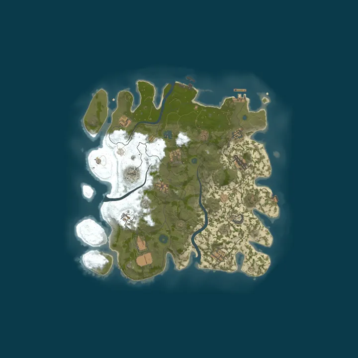 Map of SAKURA RUST MAIN 2X