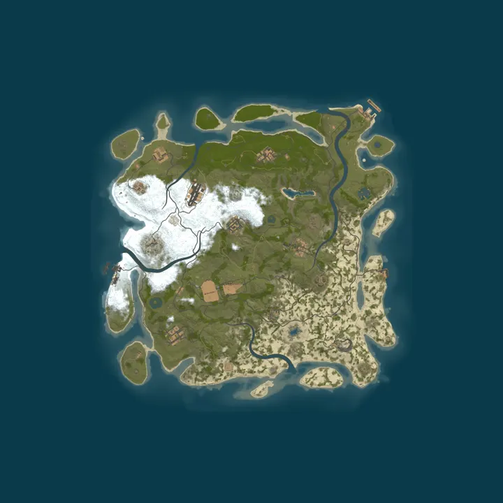 Map of [DE/PVE+PVP] Hood Community Server