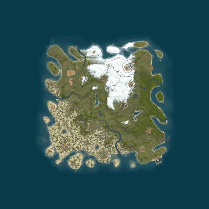 Map of * SCHLARAFFENLAND PvE | RaidBase | Events | Skins | Skills | ..