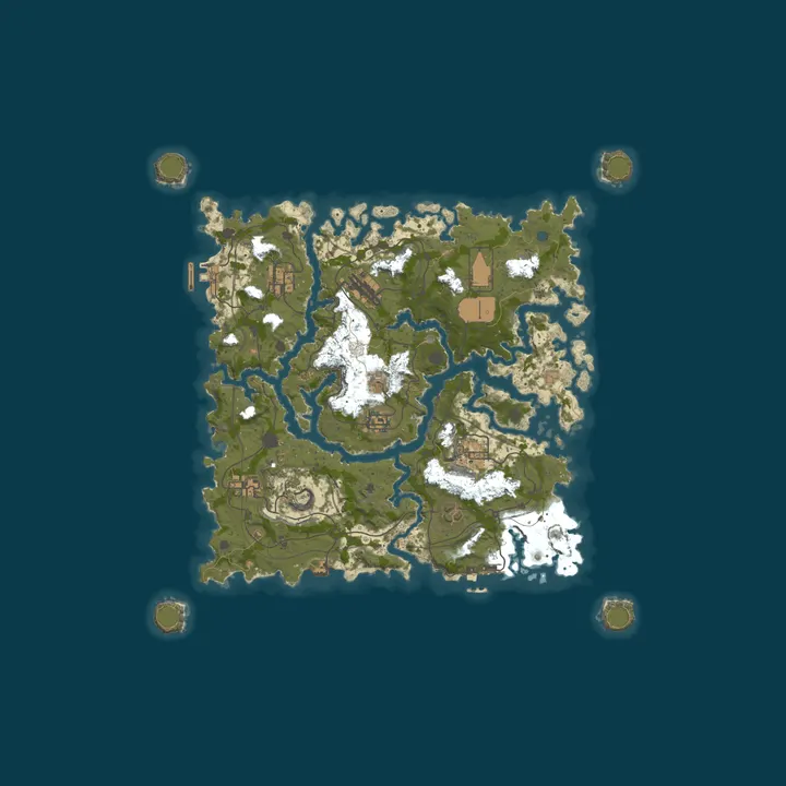 Map of Test Server