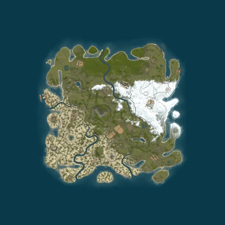 Map of 35+ | ВЗРОСЛЫЙ RUST x2 SOLO
