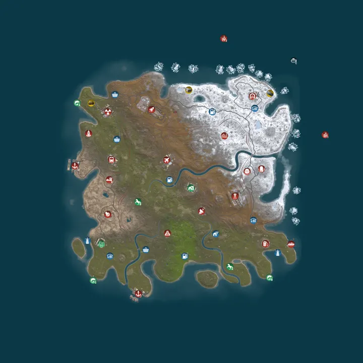 Map of Magic Rust #18 — Vanilla 2x | Pyccкий