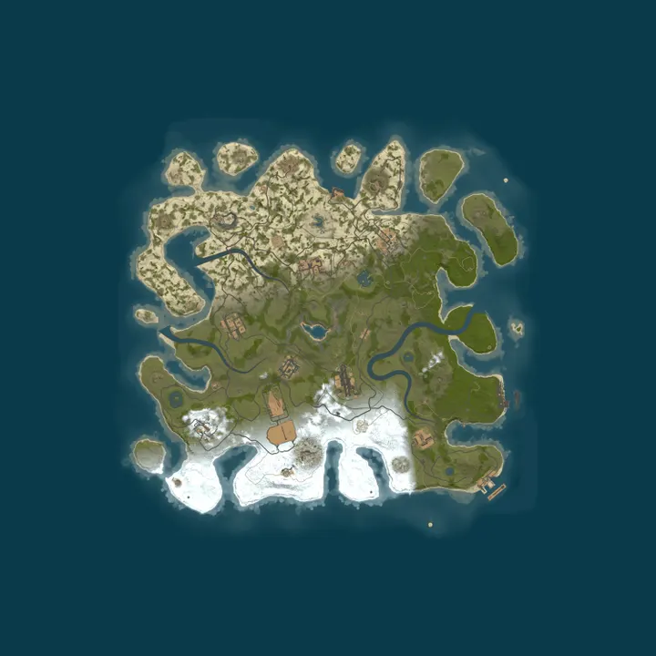 Map of РУССКИЙ STEEL /Для Новичков /WIPED 01.10