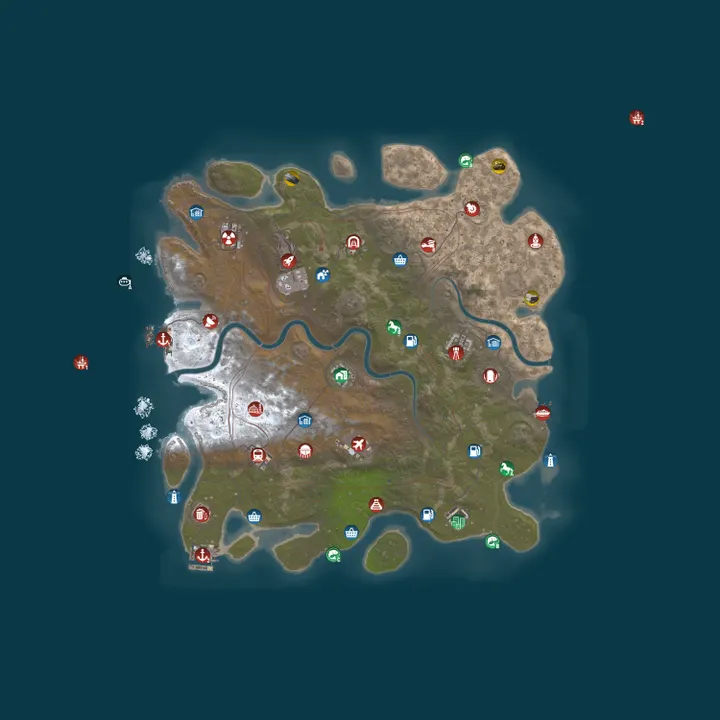 Map of Magic Rust #3 — Modded 2x (Solo/Duo/Trio) | Baйп 09.10