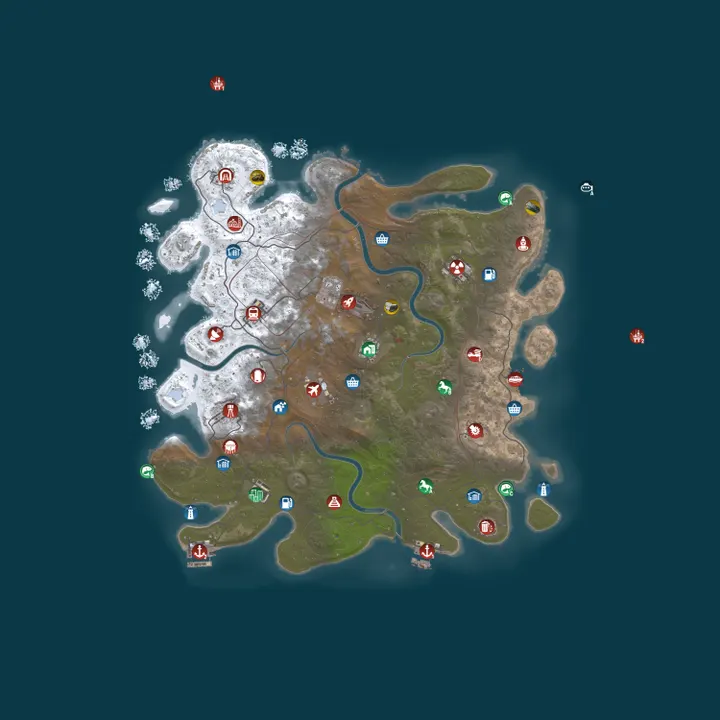 Map of Magic Rust #30 — Modded 2x (Solo/Duo)
