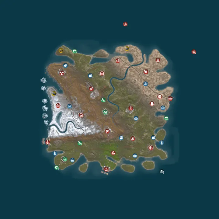 Map of Magic Rust #14 — Modded 2x (No limit) | Baйп 09.10