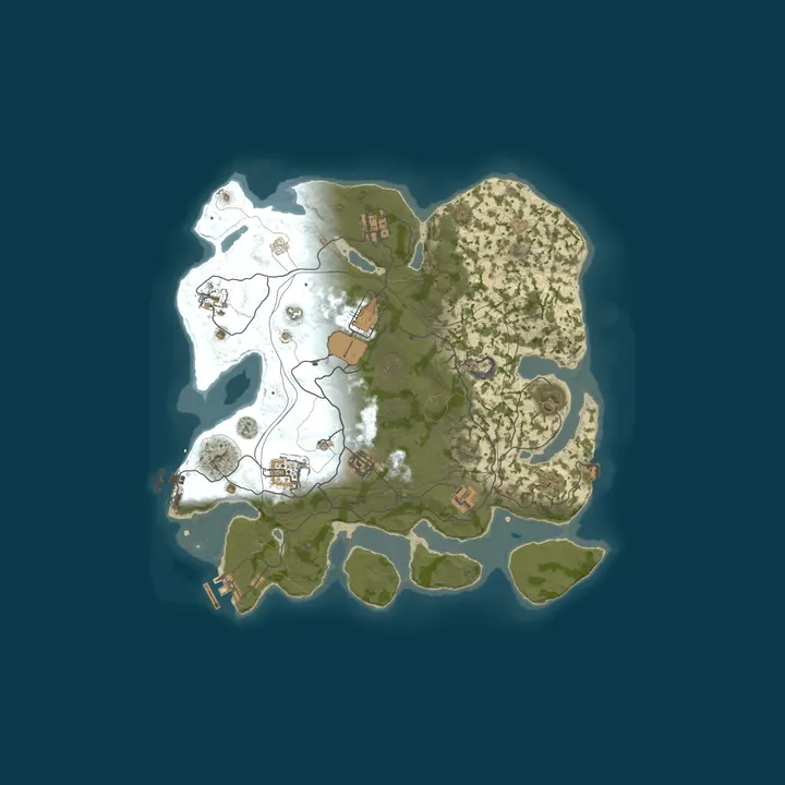 Map of AZARUST#2 [ X5/X10 | MAX 3 | LOOT+ | KITS ] 09.10