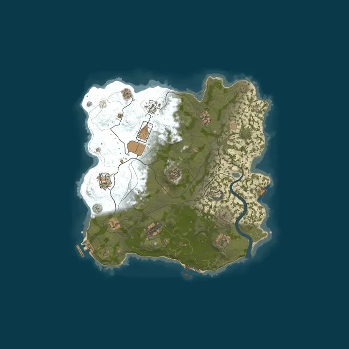 Map of WARBANDITS.GG BR 2X |Solo/Duo/Trio|X2 JUST FULLWIPED
