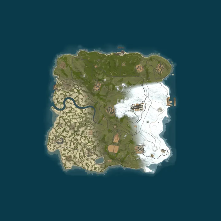 Map of WARBANDITS.GG BR 3X |Solo/Duo/Trio|LootX3| JUST WIPED