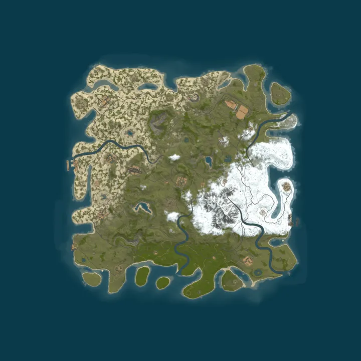 Map of Rust Freaks No Decay