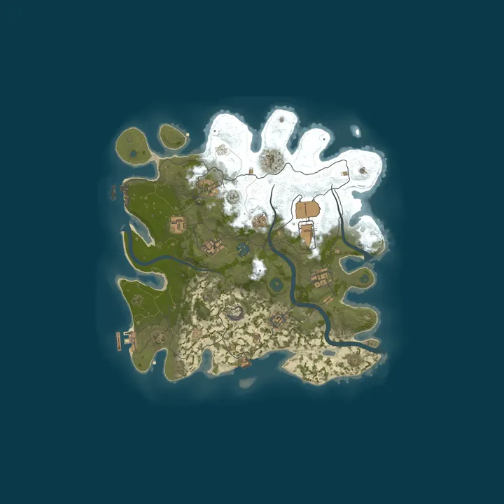 Map of [FR] ZONE ROUGE Anti RaidOFF 24H | 5 Max | 50% UPKEEP