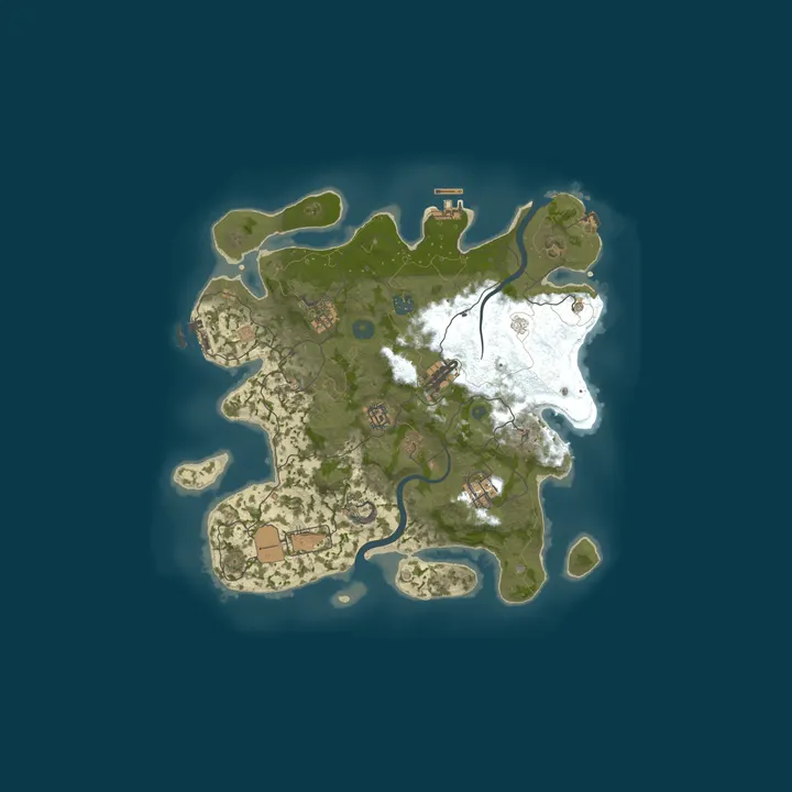 Map of RUSTARK | NOLIMIT [EU] | WIPE 23.10
