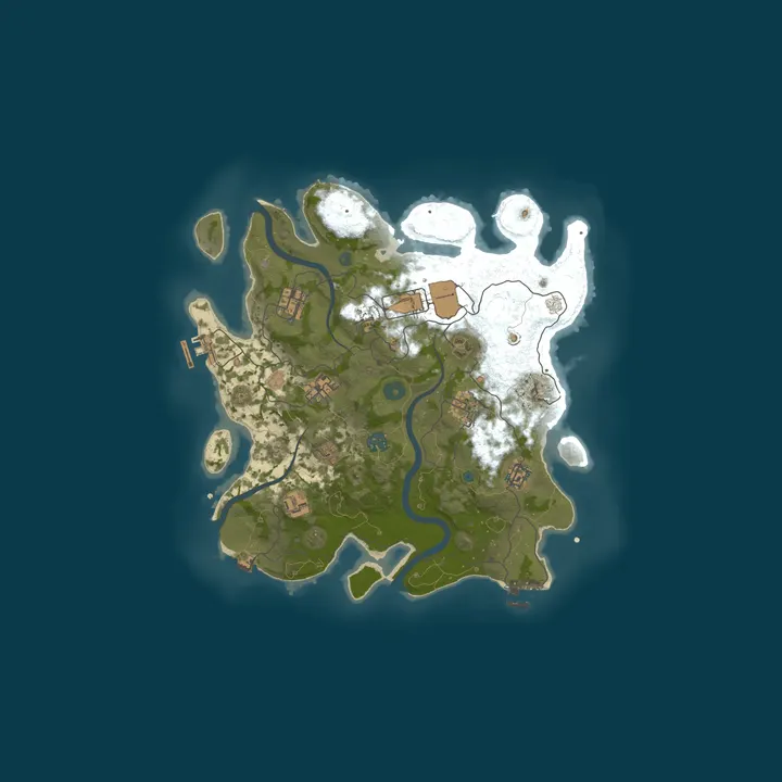 Map of 2-10 Ultimo Sobrevivente Solo/Duo BR