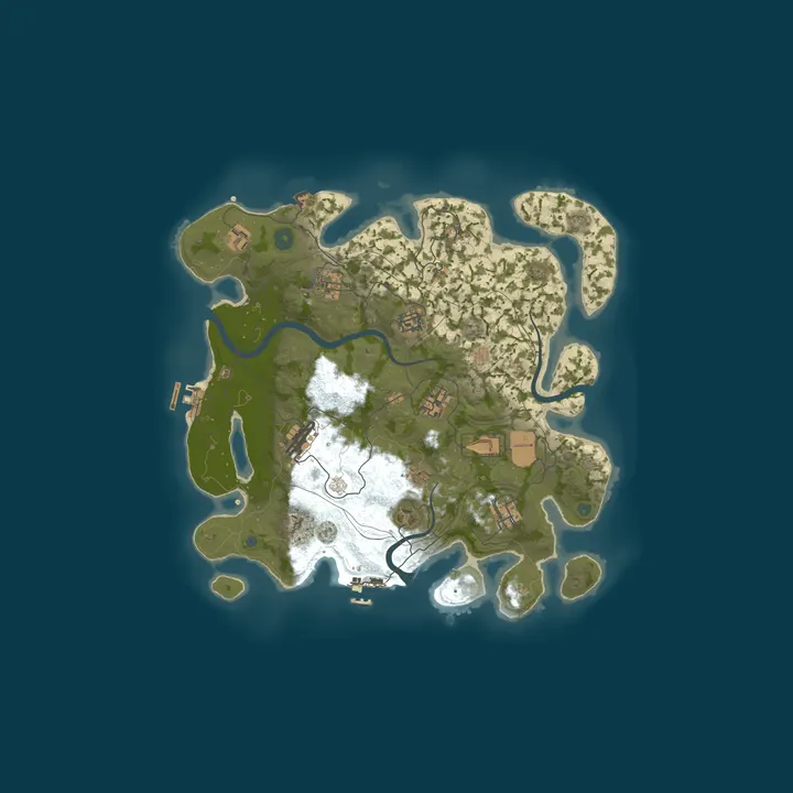 Map of RustOps Solo/Duo/Trio 2x | JUST FULLWIPED 17.09 17/09 09.17
