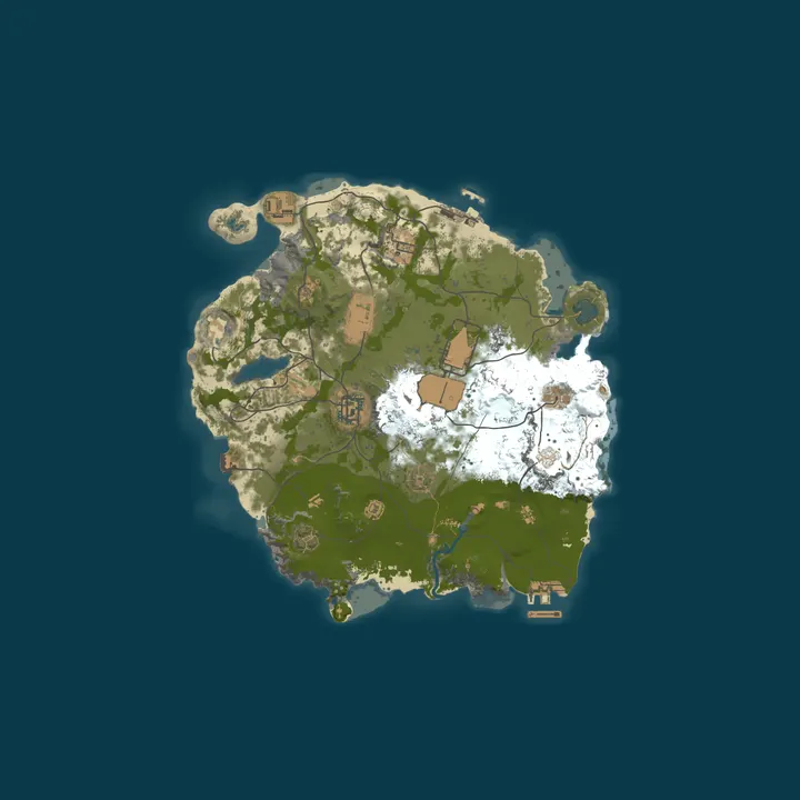 Map of MomoServer Re:START seazon2