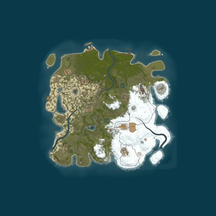 Map of #2 [RU] РУССКИЙ КЛАССИКА x2 R7ZONE
