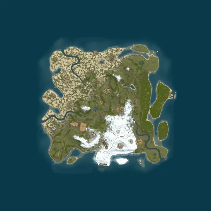 Map of My Untitled Rust Server