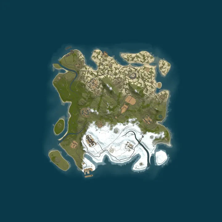 Map of EU RustChimera 5X|Solo/Duo/Trio|Mini|SHOP|KIT|Trade|Tp|Monthly
