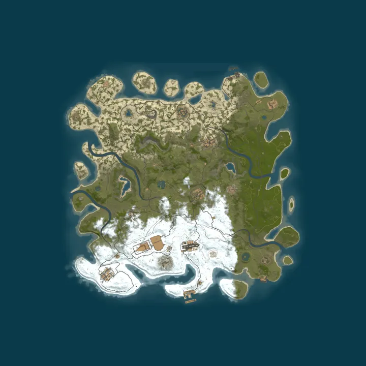 Map of [GER|PVE] RustRentner | EVENTS | SKILLS | MORE