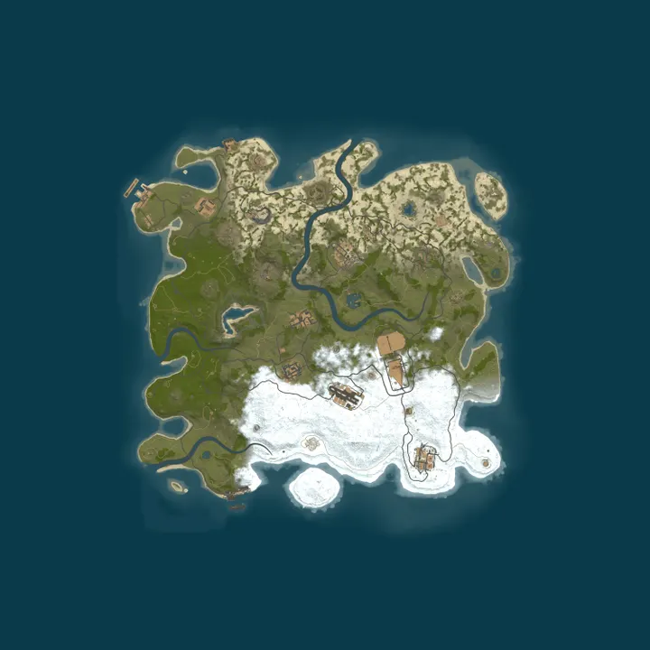 Map of EU FuX-Gaming | 2X | Solo/Duo | Zombies | Custom Events | Weekl