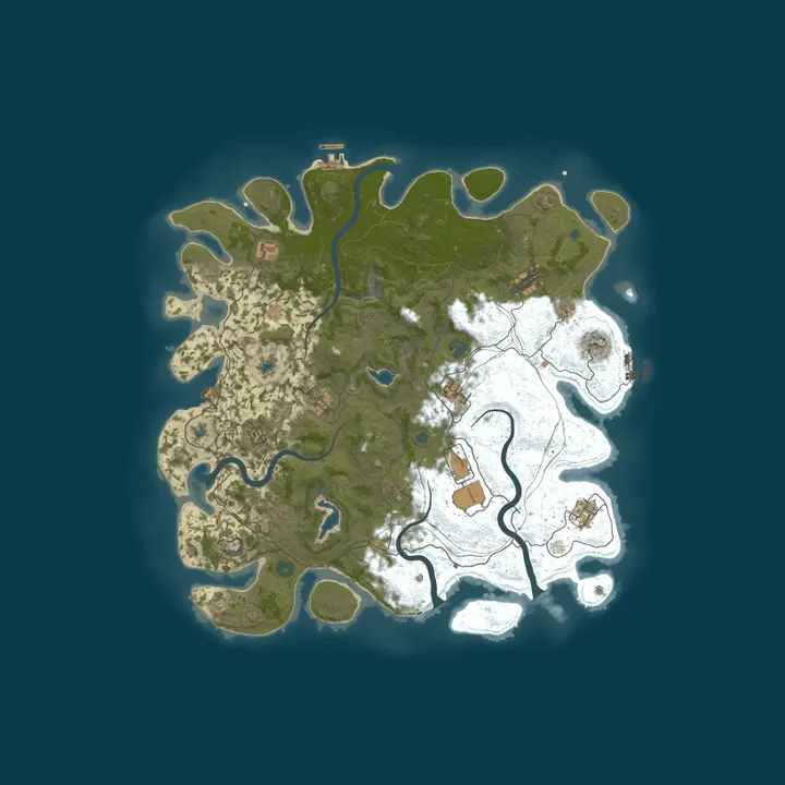 Map of Wolf Bear Bull Clover
