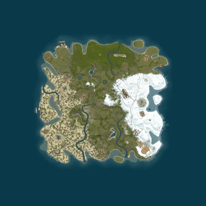 Map of SCAVENGERSHAVEN.NET 10x NoBPs [Loot++|PVP|MyMini|Shop]