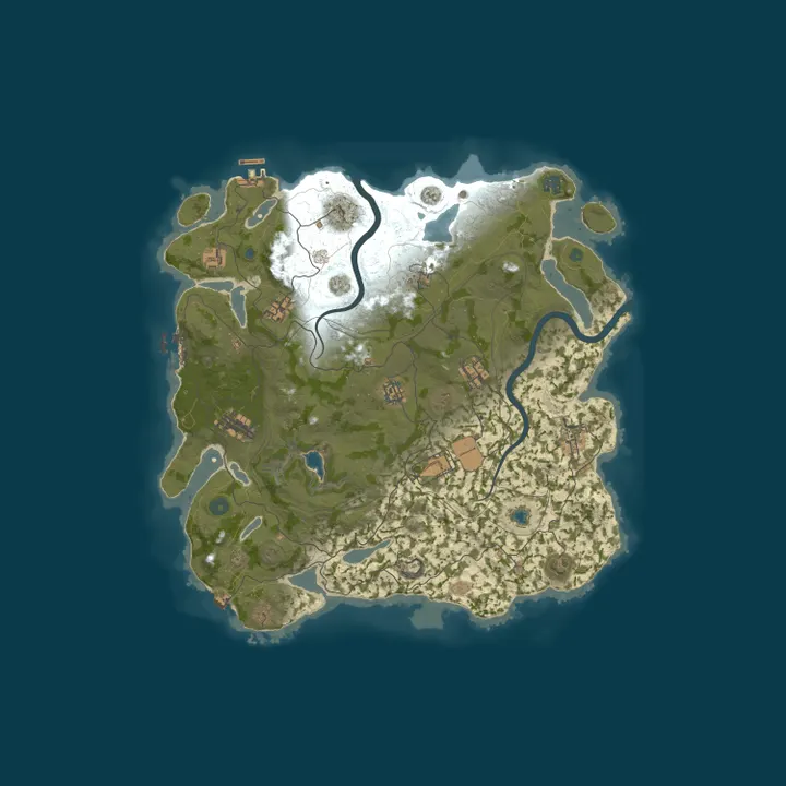 Map of Rusty Rascals | Solo Only | Monthly | No BP Wipe