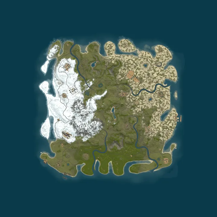 Map of crazi town