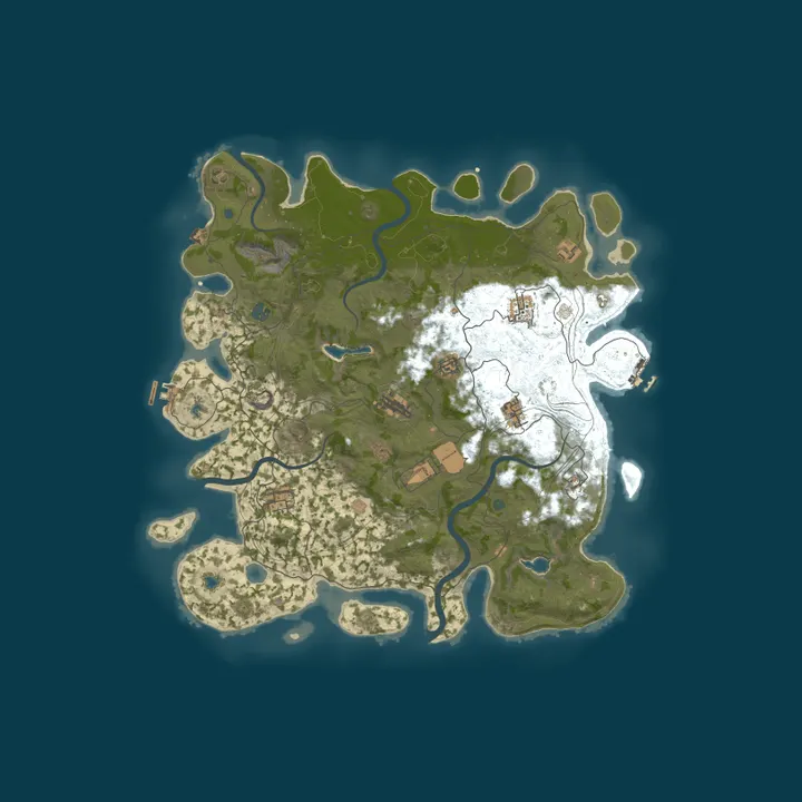 Map of NTI rust server