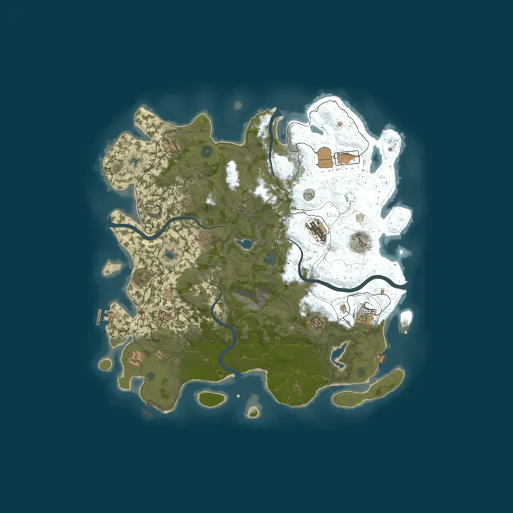 Map of Europe Rust Server