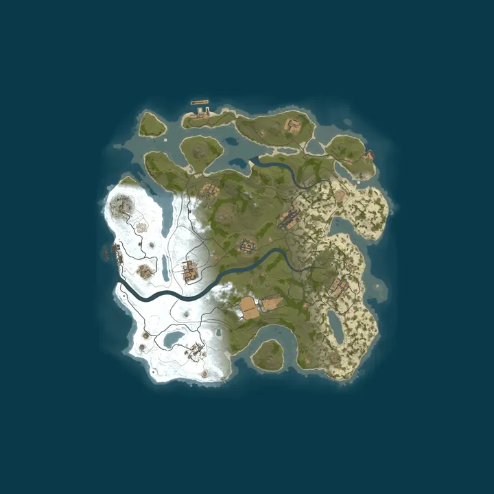 Map of HollowServers.co 10x No BPs [Loot++|Events|MyMini|Shop|Noob Fri