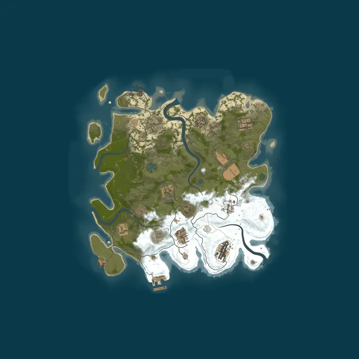 Map of [US] Atlantis 2X, QOL, Loot+ no PTW