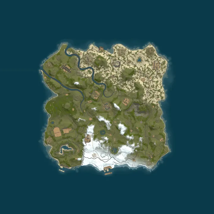 Map of VenomX Rust - Private