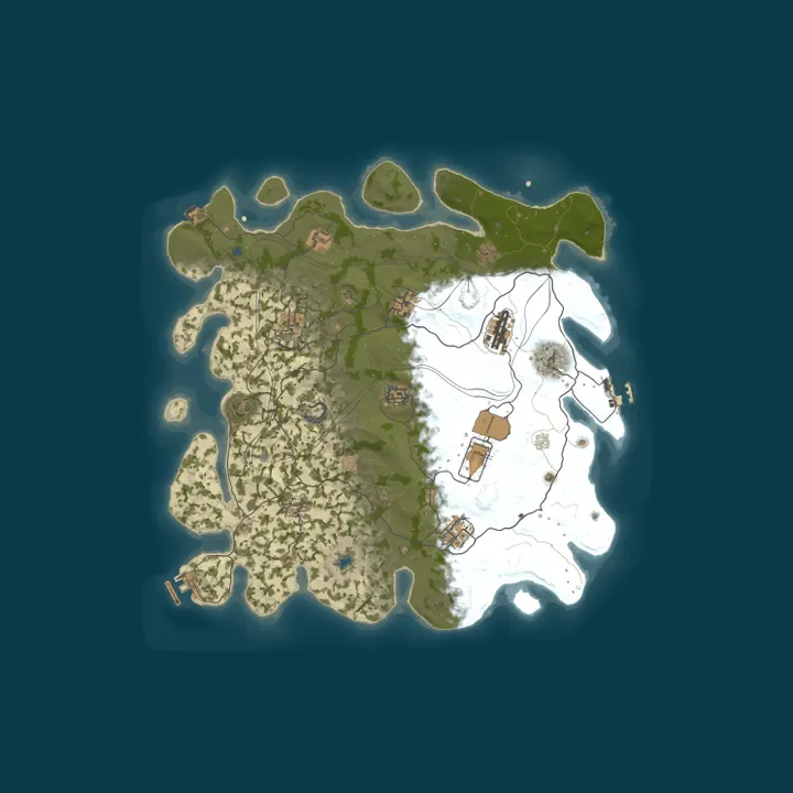 Map of Test Server (Stevious Main & Mondays)