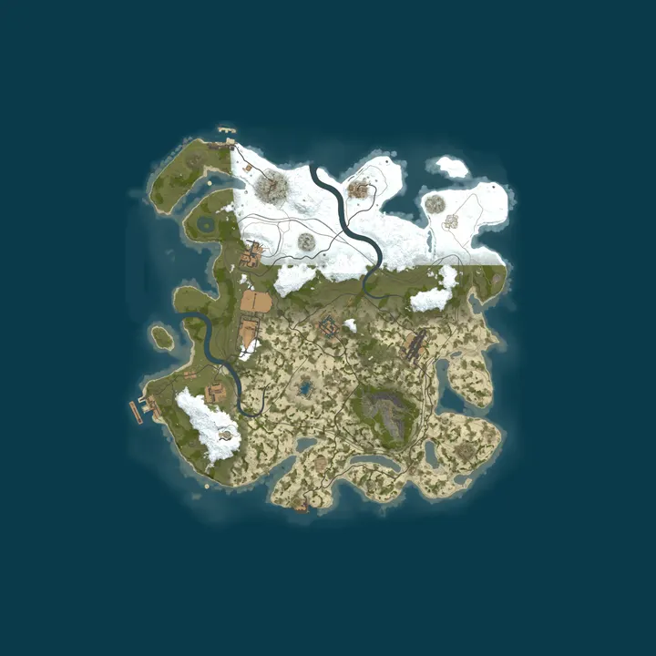 Map of » ProjectGaming.gg | 3X Vanilla | Solo/Duo/Trio | WIPED 10/9