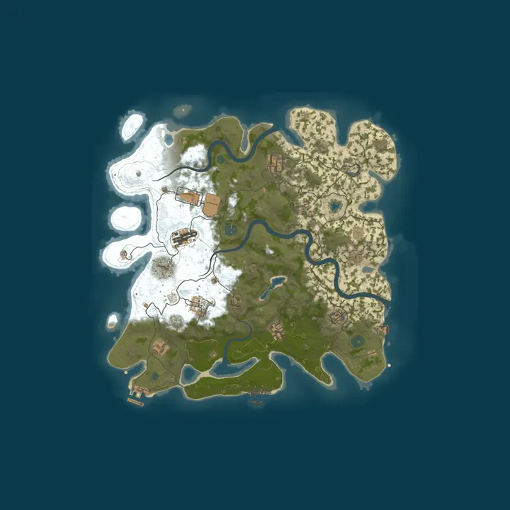 Map of John and Marti's Roleplay/RP/PVP/PVE