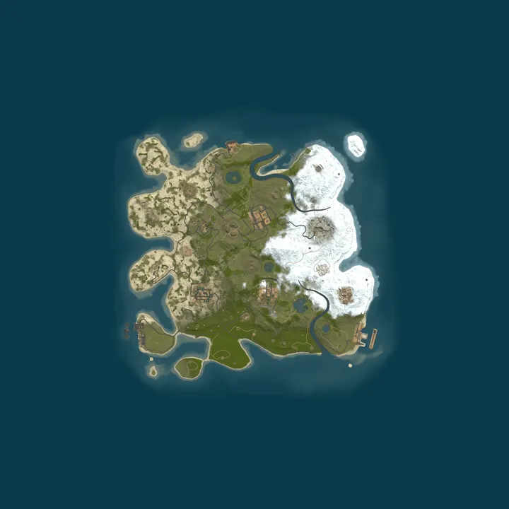 Map of RustyOG Test Server