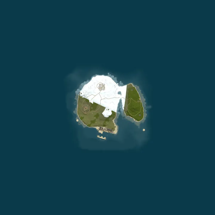 Map of A Shockbyte Rust Server