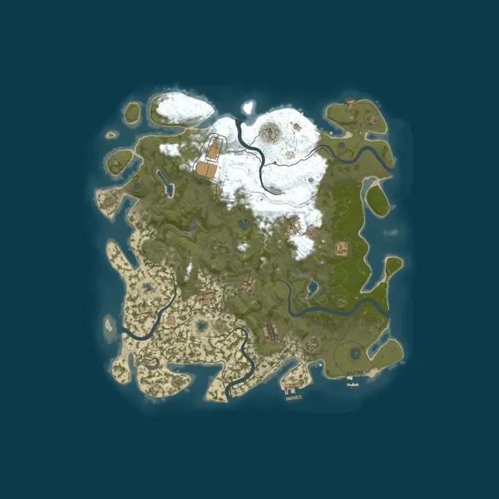 Map of Just Vanilla. | SOLO & DUO ONLY | LOW POP
