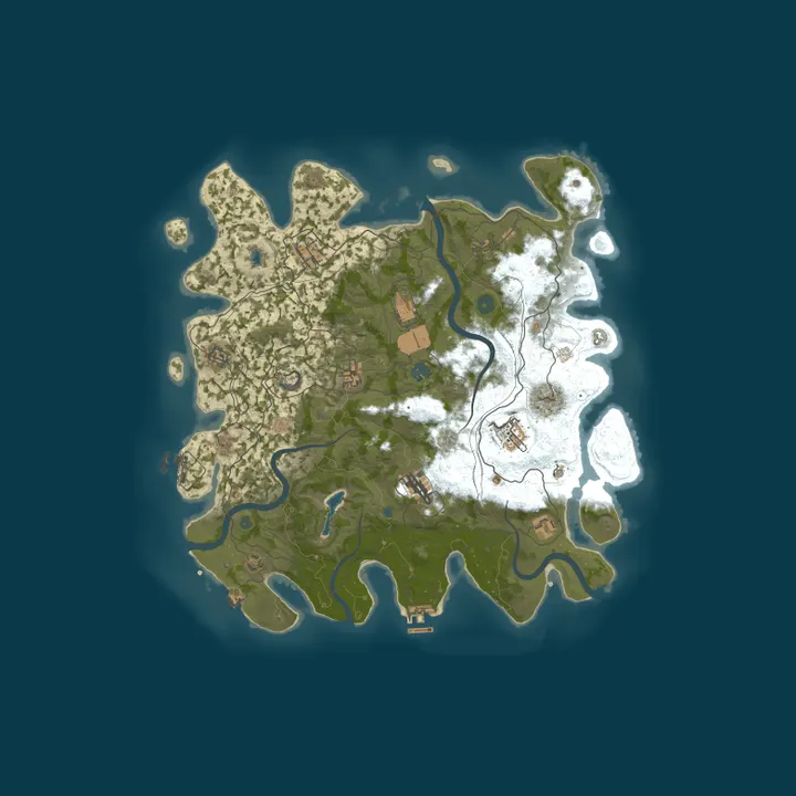 Map of Классика x3 для НОВИЧКОВ |Loot+|BigBoyRust|