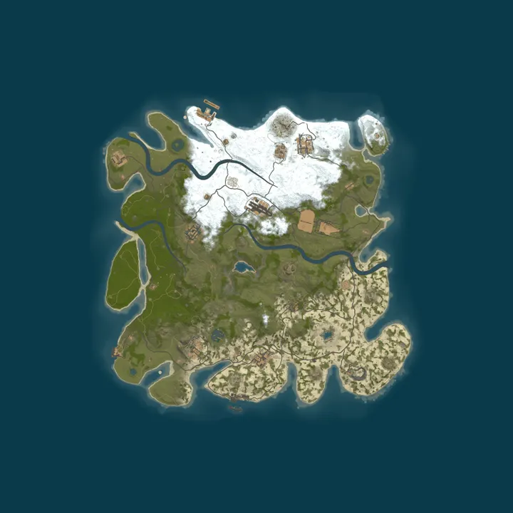 Map of ANGRY RUST x20/x10/x5 | WIPE 09.10 | MAX 5 | LOOT+