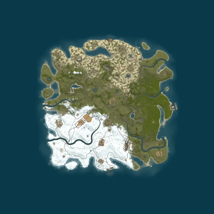 Map of KZ | Monthly | No BP Wipe | rust.1e.kz