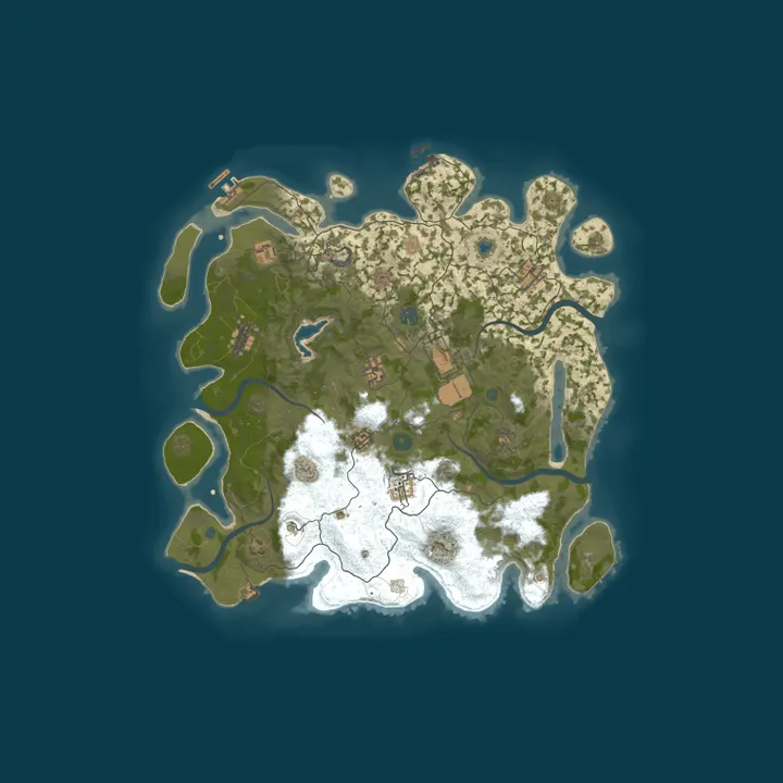Map of Rust U