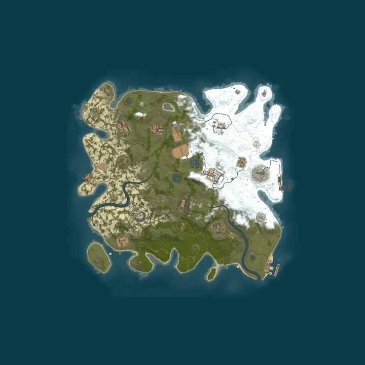 Map of Sivilic Main | MONTHLY
