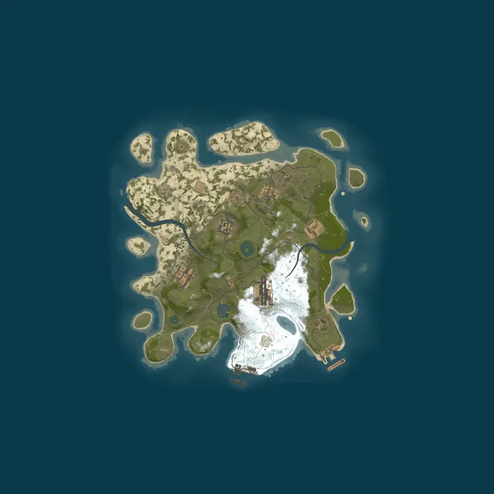 Map of My Untitled Rust Server
